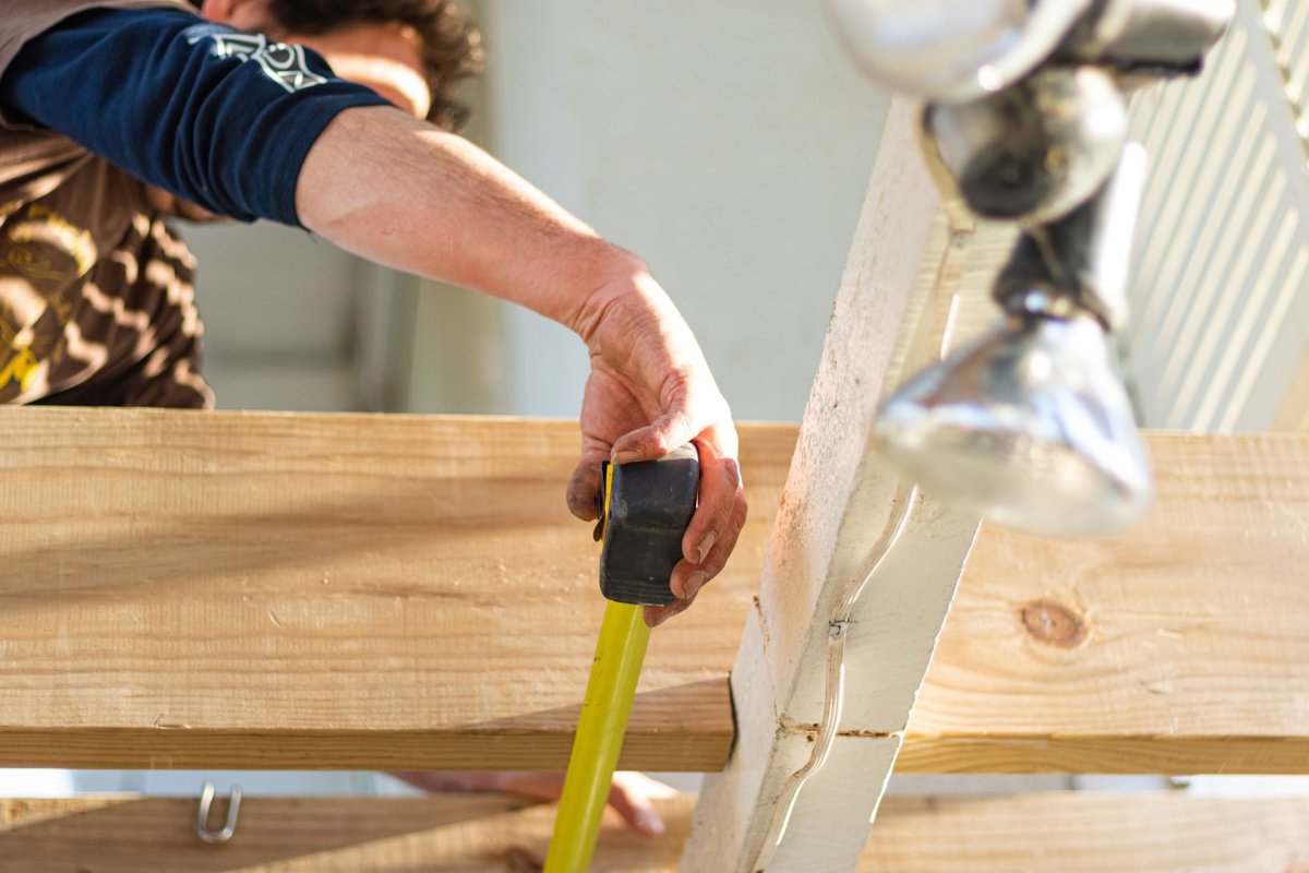 deck builders at work Edmonton